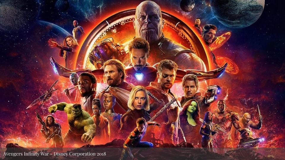 Featured image for Solarpunk Life in the Future Beyond the Rusted Chrome of Yestermorrow - the Avengers: Infinity War movie poster.