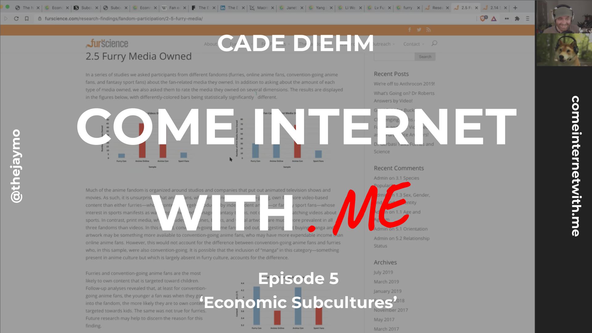 Cade Diehm Searches ‘Economic Subcultures’ | Come Internet With Me