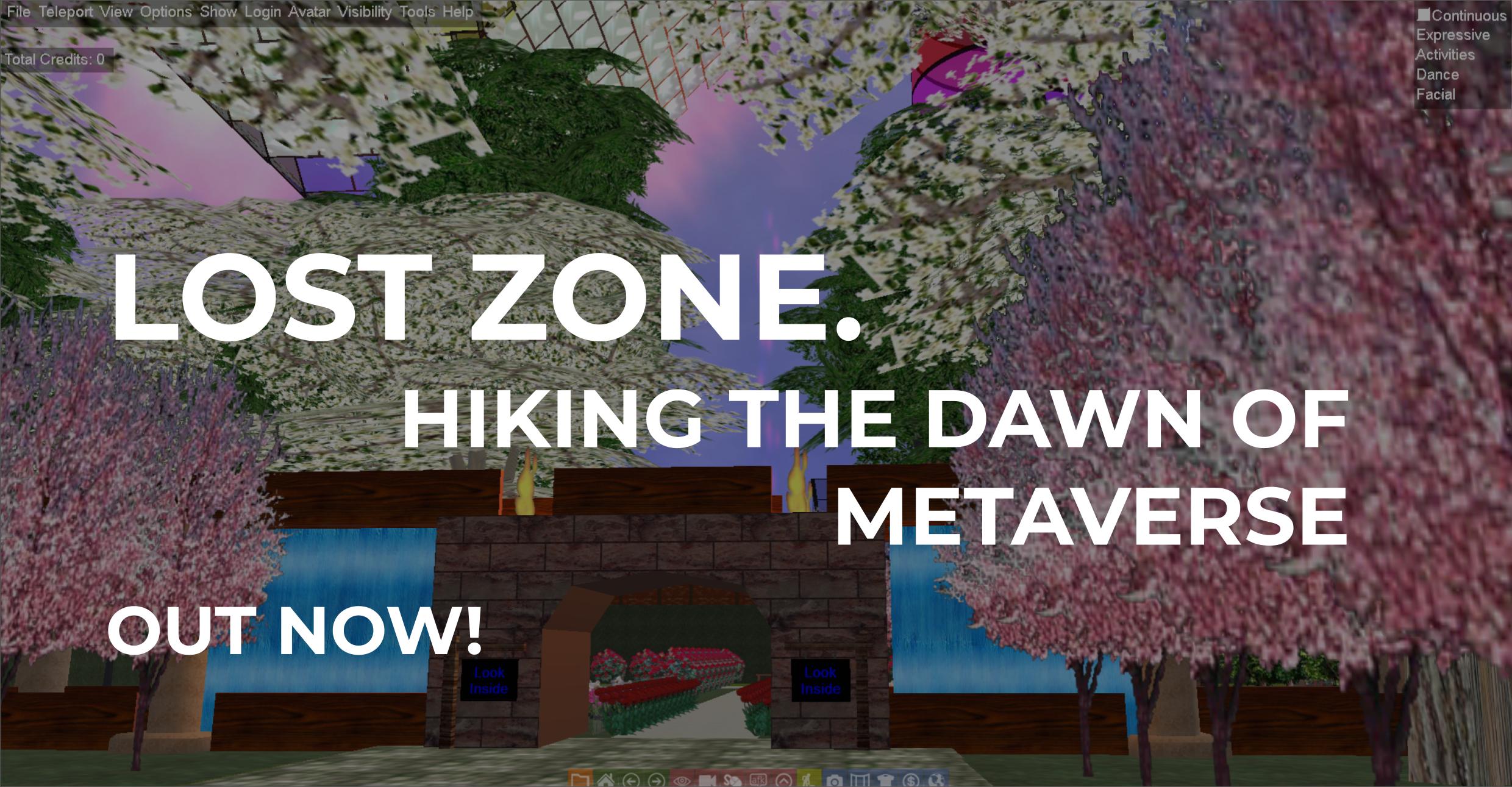 Lost Zone. Hiking the Dawn of Metaverse
