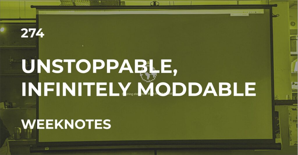 Featured image for Unstoppable, Infinitely Moddable, Autonomous Worlds.